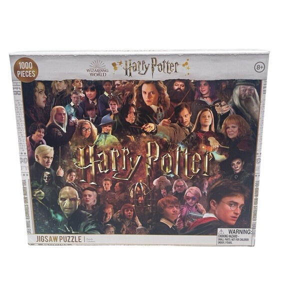 HARRY POTTER 1,000 PIECE WIZARDING WORLD ALL THE CHARACTERS PALADONE PUZZLE - Picture 4 of 13